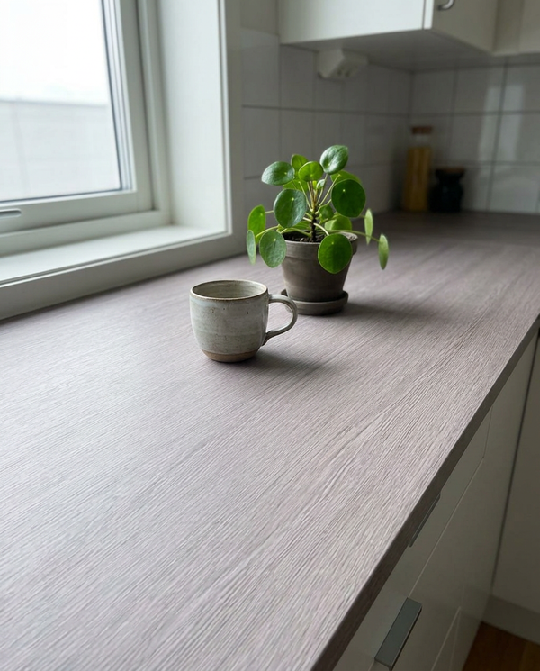 Kontaktplast grå eik moderne treverk til kjøkken og møbler