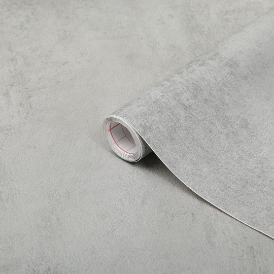 Mikrosement kontaktplast – rull med selvklebende folie i lys grå betonglook